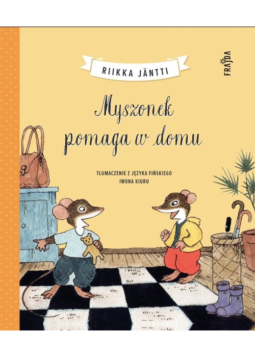 Myszonek pomaga w domu