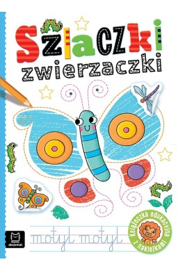 Szlaczki zwierzaczki edukacyjne z naklejkami