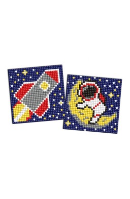 Diamentowa mozaika naklejka Kids - Kosmonauta
