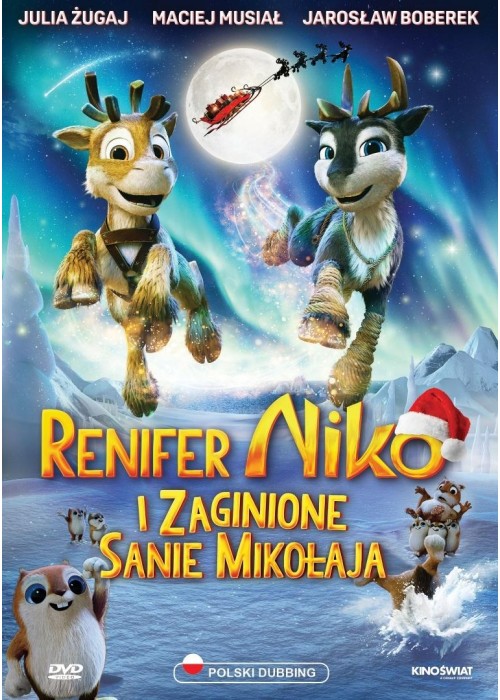 Renifer Niko i zaginione sanie Mikołaja DVD