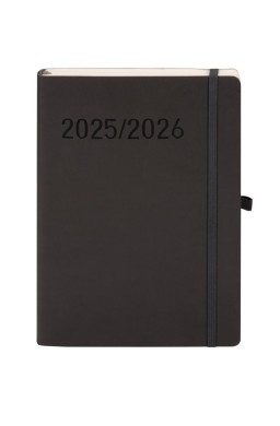 Kalendarz 2025/2026 B5 18 miesięczny TNS grafitowy