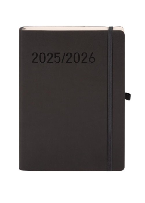 Kalendarz 2025/2026 B5 18 miesięczny TNS grafitowy Kalendarz 2025/2026 B5 18 miesięczny TNS grafitowy