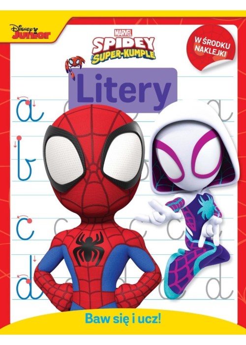 Baw się i ucz! Litery Marvel Spidey i Super-kumple