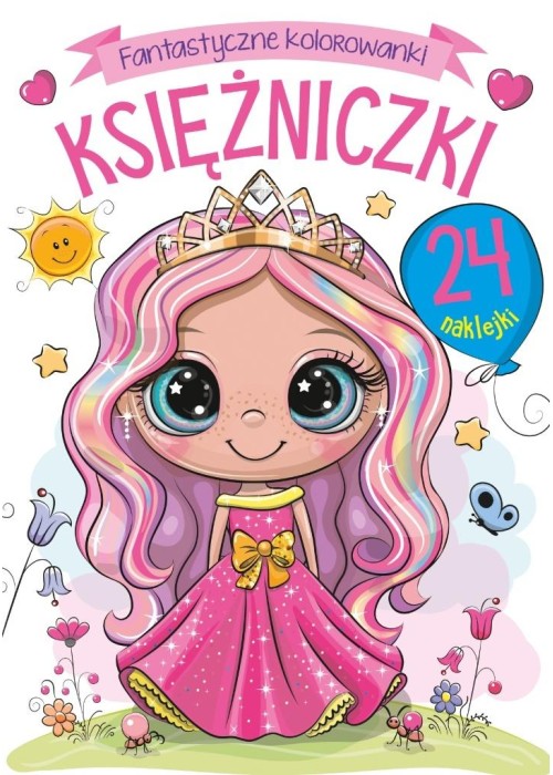 Fantastyczne kolorowanki. Księżniczki