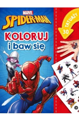 Koloruj i baw się. 30 tatuaży. Marvel Spider-Man