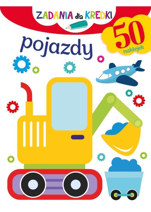 Zadania dla kredki. Pojazdy