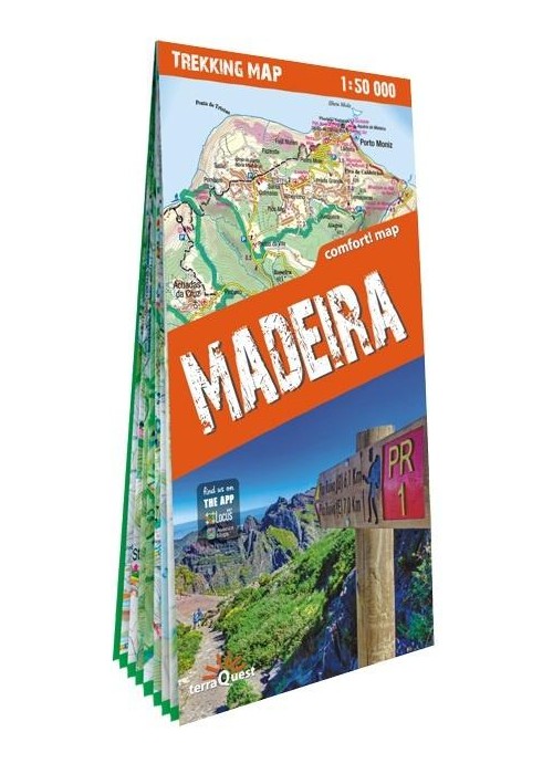 Trekking map Madeira 1:50 000 lam w.2025