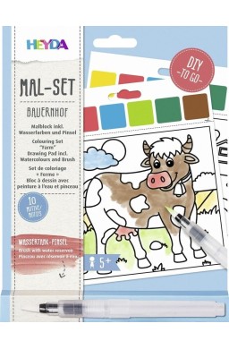 Malowanka wodna - Farma