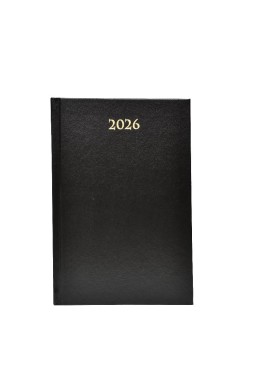 Terminarz 2026 dzienny A5 Divas czarny