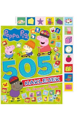Peppa Pig. 505 naklejek. Na dworze z Peppą. Peppa