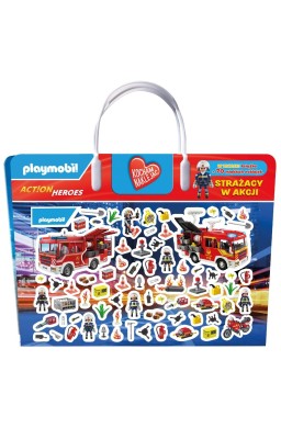 Playmobil Action Heroes. Kocham naklejać