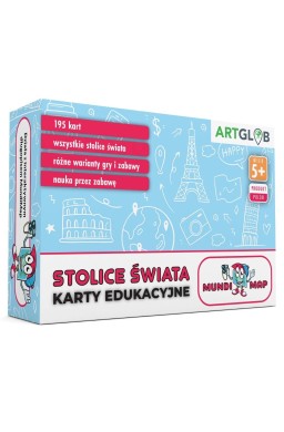 MundiMap Karty Edukacyjne Stolice Świata