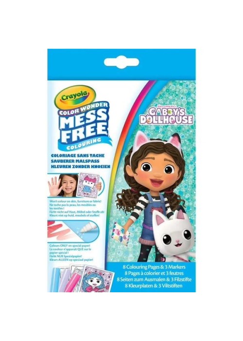 Zestaw do kolorowan Color Wonder Gabbys Dollhouse Zestaw do kolorowan Color Wonder Gabbys Dollhouse