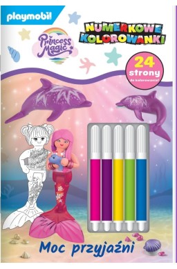 Playmobil Princess Magic. Numerkowe kolorowanki