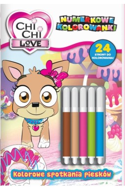Chi Chi love. Numerkowe kolorowanki