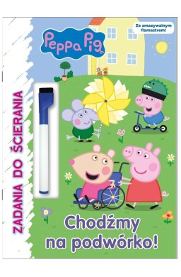Świnka Peppa. Zadania do ścierania. Chodźmy na...