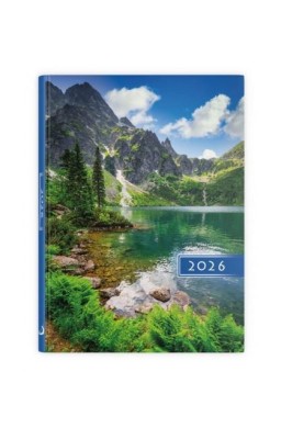 Kalendarz 2026 A5 dzienny krajobraz