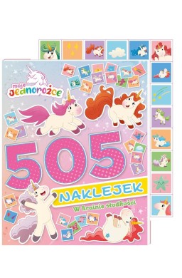 Moje Jednorożce. 505 naklejek. W krainie słodkości