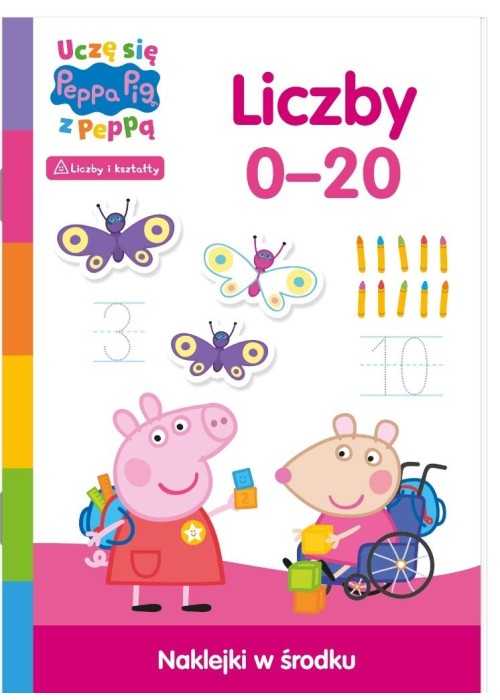 Peppa pig. Uczę się z Peppą. Liczby