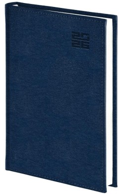 Kalendarz 2026 A4 dzienny Aluminium granat