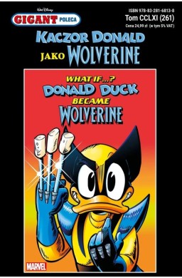 Gigant Poleca 4/2025 Kaczor Donald jako Wolverine