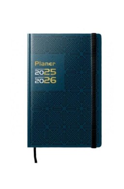 Planer 2025/2026 A5 tygodniowy granatowy