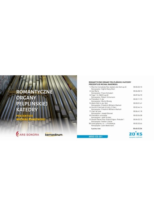 Romantyczne organy pelplińskiej katedry CD