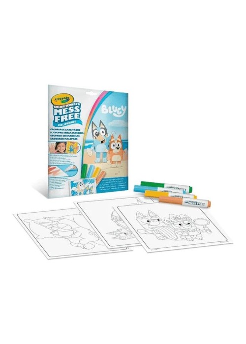 Kolorowania Wonder Bluey CRAYOLA
