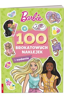 Barbie. 100 Brokatowych naklejek