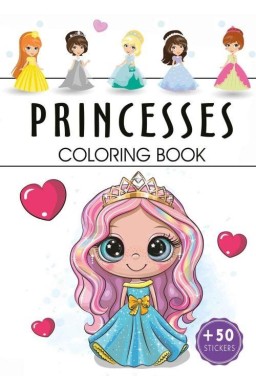 Princesses. Coloring book