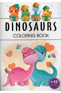 Dinosaurs. Coloring book