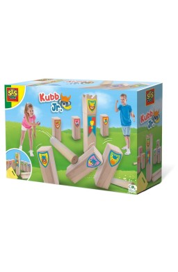 Gra zręcznościowa drewniana Kubb Junior