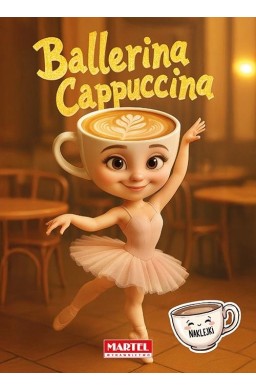 Kolorowanka Ballerina Cappuccina z naklejkami