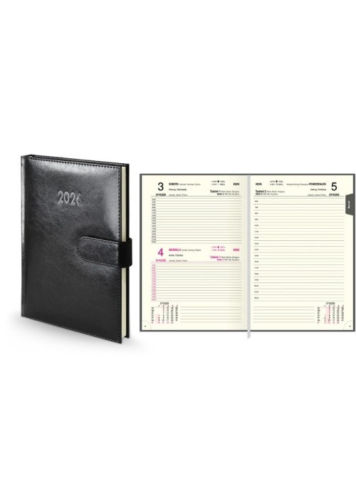 Terminarz 2026 A5 dzienny Business Premium