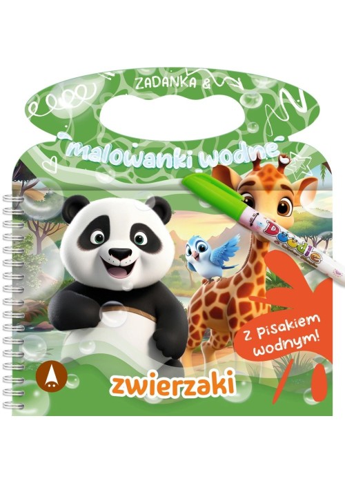 Zadanka & malowanki wodne. Zwierzaki