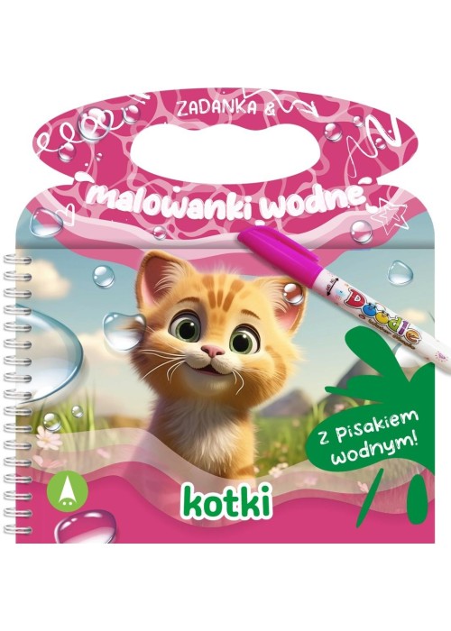 Zadanka & malowanki wodne. Kotki