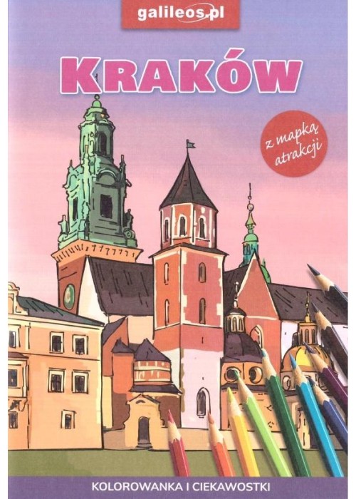 Kraków - kolorowanka Kraków - kolorowanka