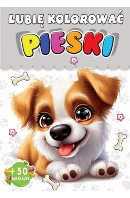Kolorowanka Pieski + 50 naklejek
