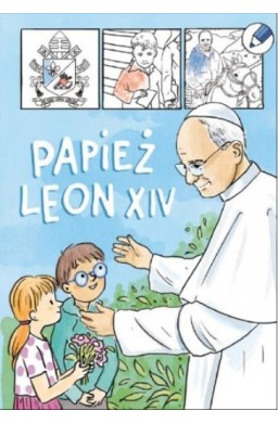 Papież Leon XIV - kolorowanka