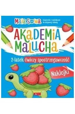 Akademia malucha. 2latek ćwiczy spostrzegawczość