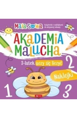 Akademia malucha. 3latek uczy się liczyć