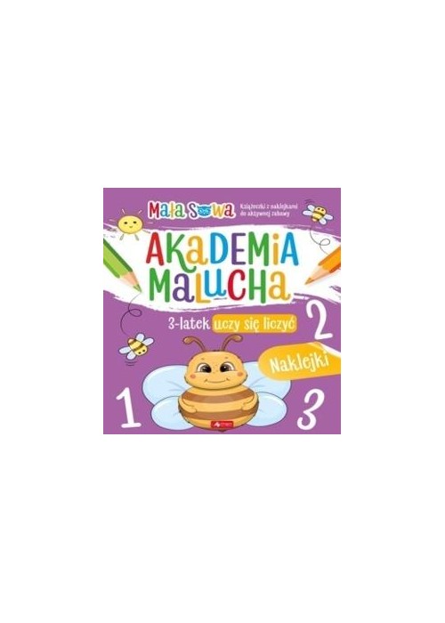 Akademia malucha. 3latek uczy się liczyć Akademia malucha. 3latek uczy się liczyć