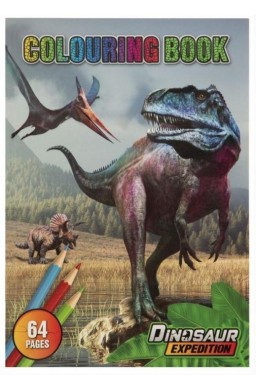 Kolorowanka Dinozaur A4/64K