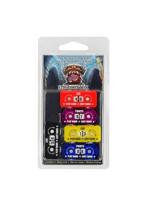 Trackers Counters Range 0-99 20x41mm Random Colour