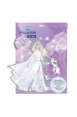 Kolorowanka z naklejkami Frozen