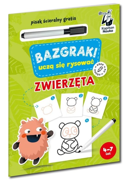 Kapitan Nauka. Bazgraki uczą się rysować