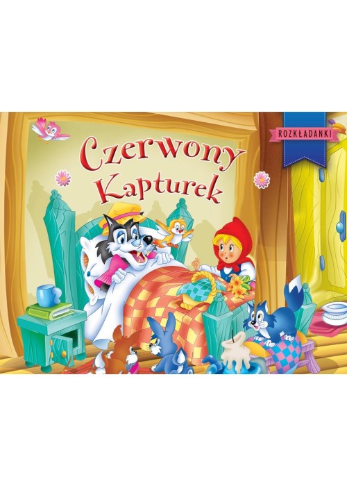 Czerwony Kapturek. Rozkładanki