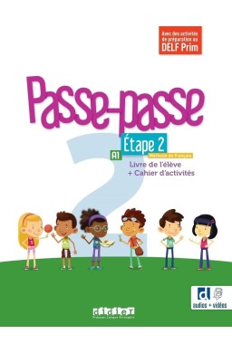 Passe-Passe 2 etape 2 podręcznik + ćw. + app A1.1