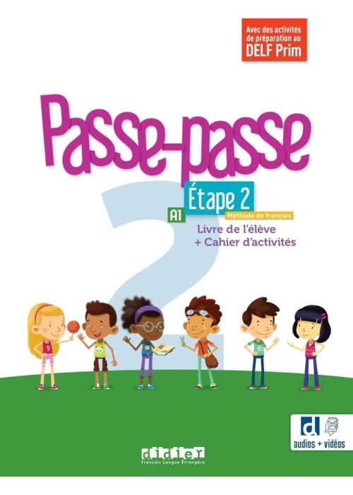 Passe-Passe 2 etape 2 podręcznik + ćw. + app A1.1
