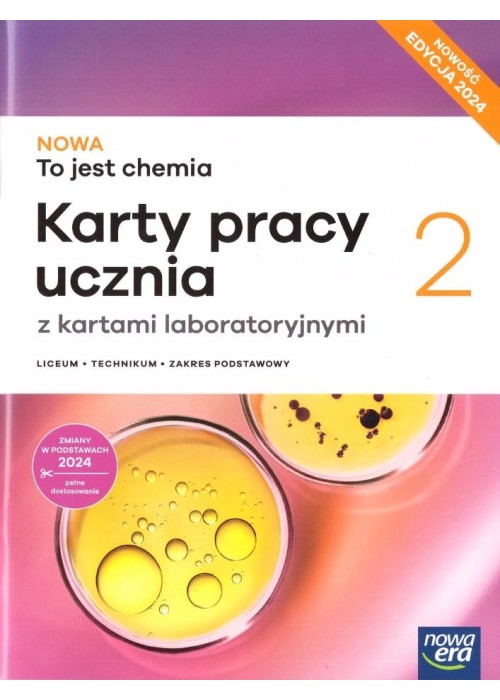 Chemia LO 2 Nowa To jest chemia KP ZP 2025